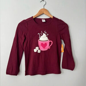 Gymboree Hot Cocoa Long Sleeve Shirt NEW | Size  10